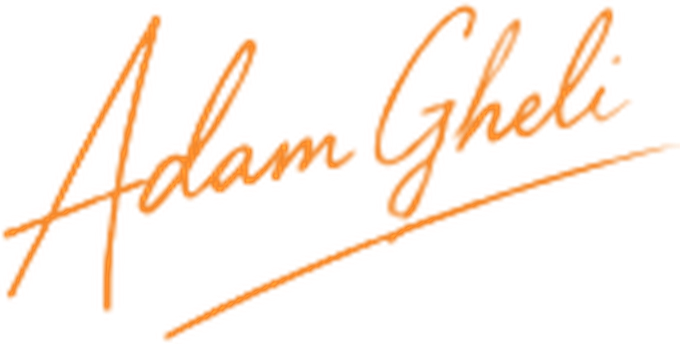 Adam Gheli handwritten signature